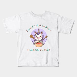 Unicorn Chef Kids T-Shirt